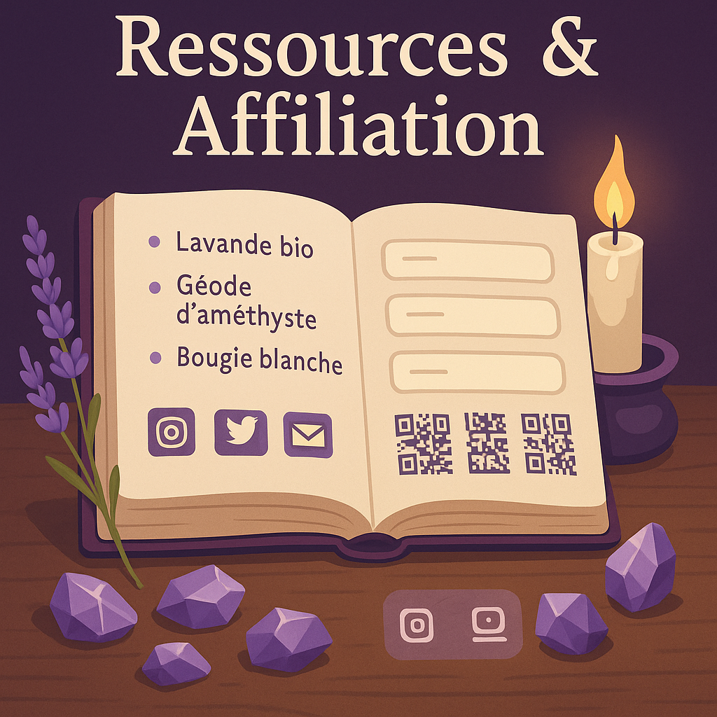 Ressources & affiliation